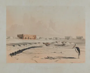 The Battered Barracks, Cawnpore 1857