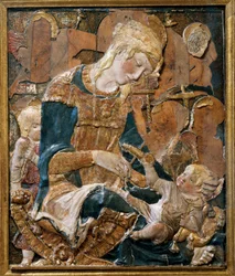 Madonna and Child (bas relief)