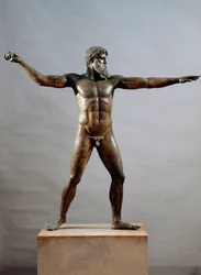 Greek Art: Bronze Statue Called the God of Cape Artemision