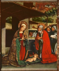 Adoration of the Shepherds, Altarpiece from the Church of Santa Maria Palau-Solita, Barcelona