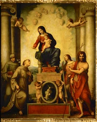 The Madonna of Saint Francis Assisi