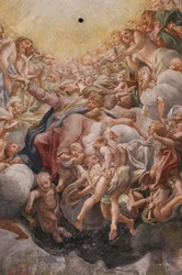 Virgin Between Adam and Eve (detail)