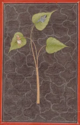 Markandeya Viewing Krishna in the Cosmic Ocean