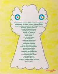 The Rescuing Angel for the Peace in this World