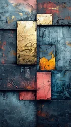 Geometric shapes Painting Pattern