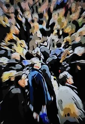Crowd Urban Blurred