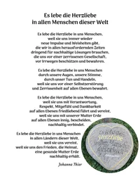 Long Live the Heartfelt Love in All People of This World - Version 2