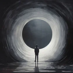 Abstract Void The Emptiness of Darkness