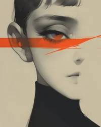 Sketch of Boy, Manga Style