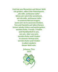 Noble, Mindful Love Unites and Brings Peace to This World