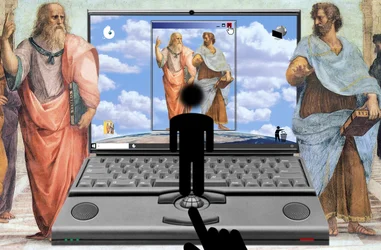 Das unendliche Gespräch (I) (aus der Serie: Windows)