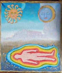 Landscape with Human Aura