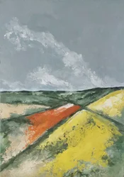 Hills and Flower Fields