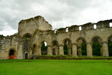 Buildwas Abbey, a medieval Cistercian monastery in Shropshire, England