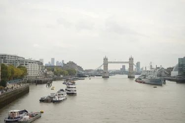 London Bridge Over the River Thames in the Heart of London