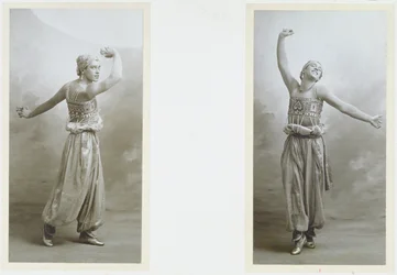 Portrait of Vaslav Fomich Nijinsky in the Role of the Black Slave from 