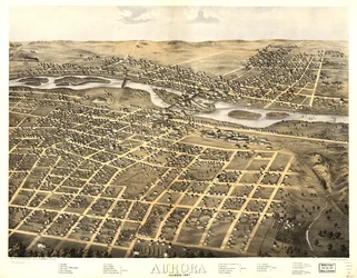 Aurora, Illinois 1867