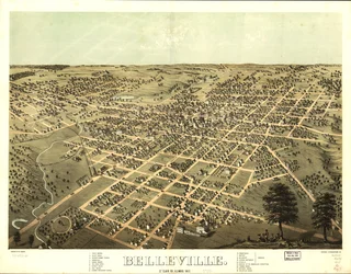 Belleville, St. Clair Co., Illinois 1867