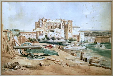 Stage of the Taking of the Vessel. Roman Republic