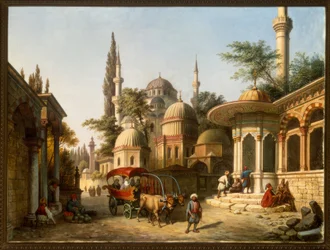 View of a Mosque in Istanbul