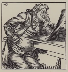 Illustration for The Essays of Elia by Charles Lamb