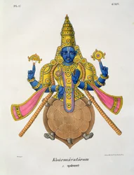 Kurma, engraved by de Marlet