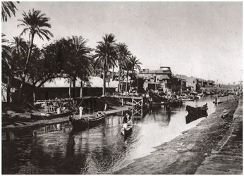 Ashar Creek Leading to the Shatt al-Arab, Basra, Iraq