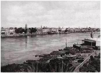 Modern Baghdad, the City of Caliphs, Iraq 1925