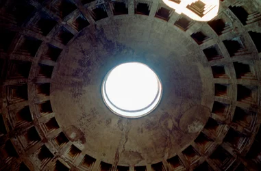 Interior of the Pantheon, Rome, Italy