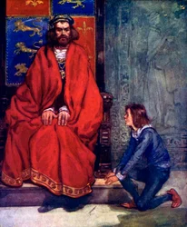The Little Boy Knelt Before the King and Stammered Out the Story