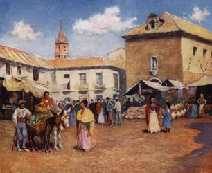 Malaga, A Market