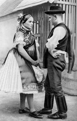 A Young Slovak Couple, Hungary