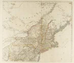 A Map of the United States of North America