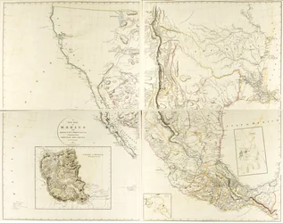 A New Map of Mexico and Adjacent Provinces