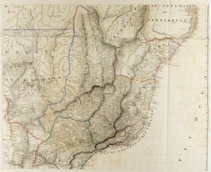 Outlines of the Physical and Political Divisions of South America