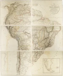 Outlines of the Physical and Political Divisions of South America