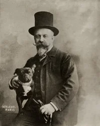 Portrait of the writer Henri Gauthier, Villars known as Willy