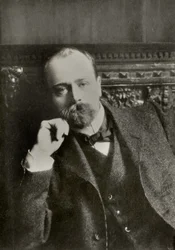 Portrait of the French painter Emile Friant