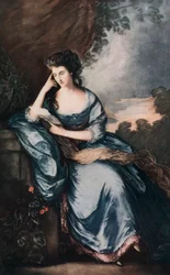 Lady Douglas in the Garden