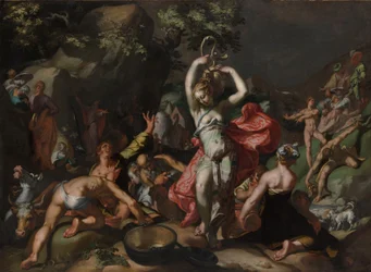 Moses Striking the Rock