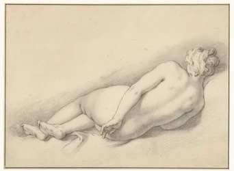 Study of a Reclining Female Nude