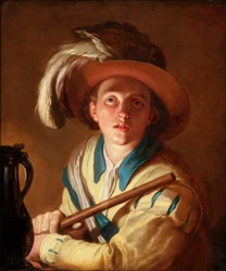 The Flute Player, 1621