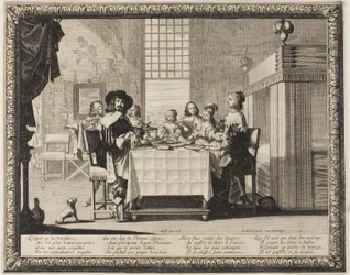 Manhood, plate three from The Four Ages of Man