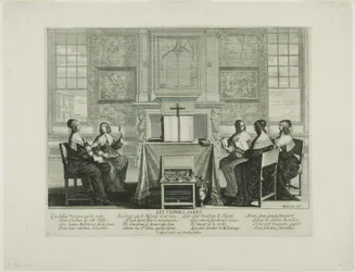 Plate One, from The Wise and Foolish Virgins, plate One