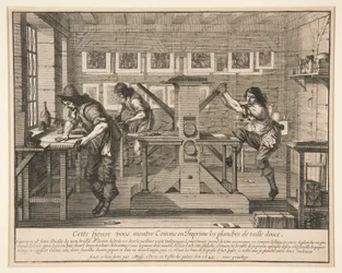 The Printers in their Workroom, from series of Artists in their Studios