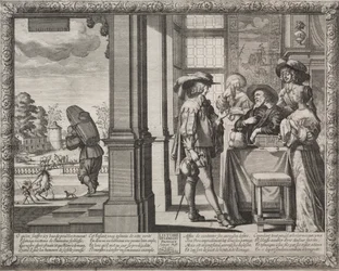 The Prodigal Son: The Prodigal Bidding His Parents Farewell