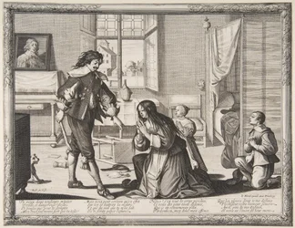The Wife-Beater, ca. 1633