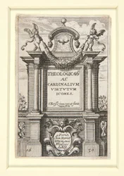 Title Page of Theologicarum ac Cardinalium Virtutum Icones