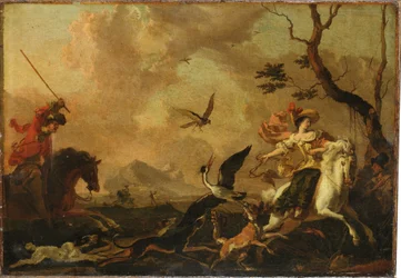 A Falconry Party