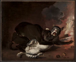 The Monkey and the Cat, Probably 1670s